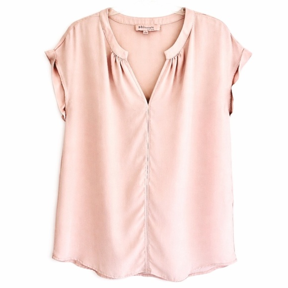 Philosophy Tops - Philosophy Pink Blouse